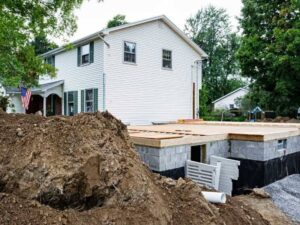 Surveyor review of property boundaries and setbacks for an existing home addition in Hialeah Florida 